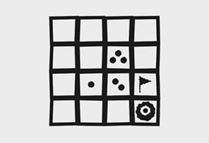 Grid Path Logic Puzzle