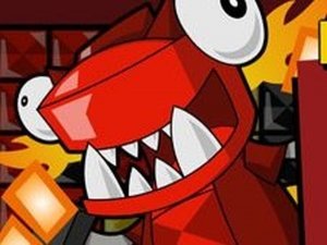 Mixels Fire Tribe Puzzle Game - Color Match Puzzle