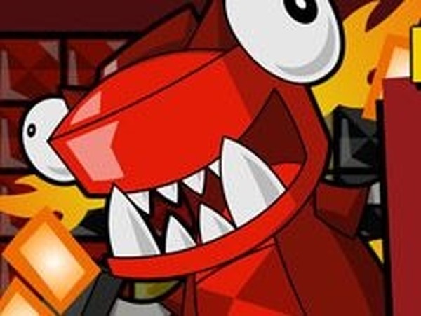 Mixels Fire Tribe Puzzle Game - Color Match Puzzle
