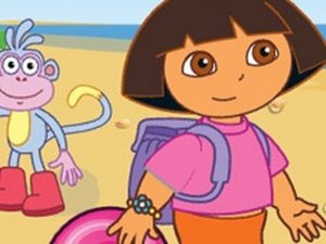 Dora Vacation Food Serving Game - Time Management Game