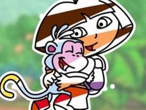 Dora Coloring Book Online Coloring Game