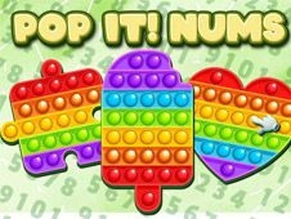 Pop It Nums Puzzle Game Online - Number Puzzle Game