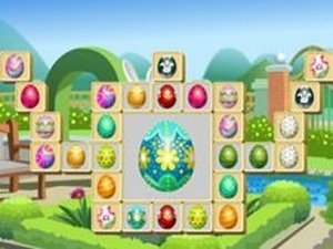 Easter Mahjong Puzzle Game