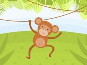 Monkey Coloring Fun