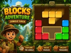 Jungle Blocks Puzzle Adventure