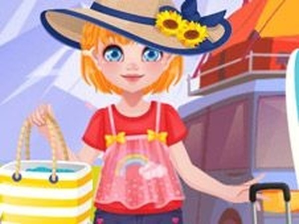 Kiddo on Vacation Dress Up Game - Dress Up Game
