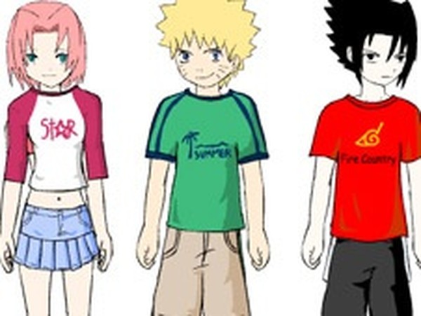 Naruto Trio Dress Up