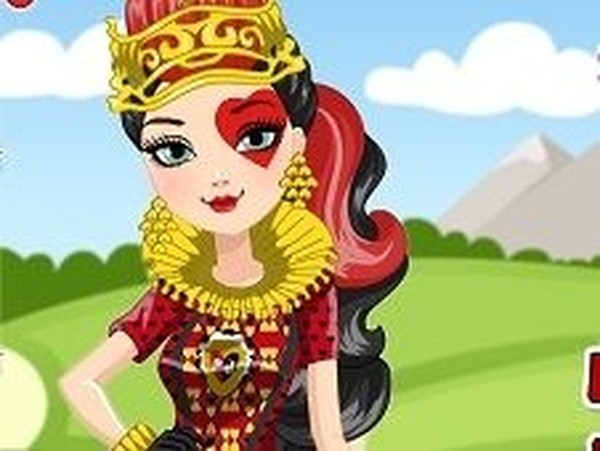 Lizzie Hearts Dress Up Game