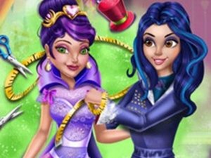 Descendants Prom Tailor Online Game Dress Up Puzzle