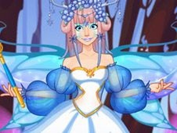 Winter Fairy Makeover Dress Up Game