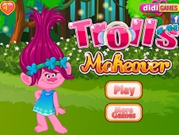 Trolls Makeover Online Dress Up Game