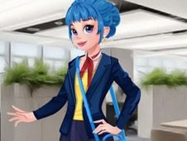 Girly Office Style Fashion Game Dress Up Game