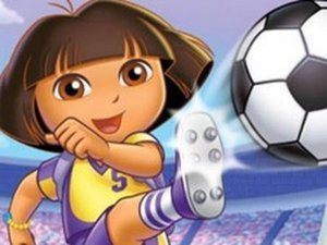 Dora's Super Soccer Showdown Online Arcade Game