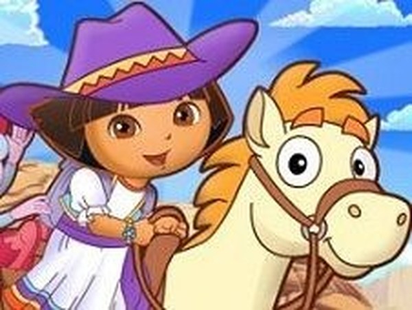 Dora Pony Adventure Online Game - Animal Care Arcade