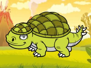 Ice Age Funny Dinosaurs Coloring Game for Kids