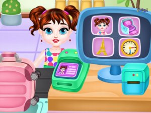 Baby Taylor Airport Travel Online Educational Game