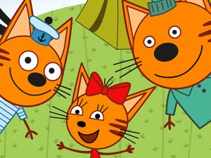 Picnic With Cat Family Online Game for Kids