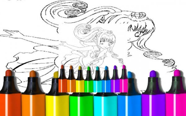 Ocean Art Studio: Mermaid Coloring