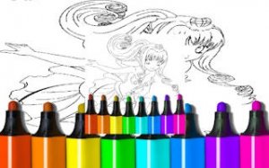 Ocean Art Studio: Mermaid Coloring