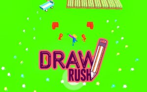 Draw Rush: Line Defense Puzzle Game Online - Ludoryx free online game