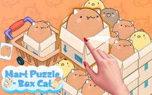 Mart Puzzle Box Cat - Cute Animal Packing Puzzle Game Online - Ludoryx free online game