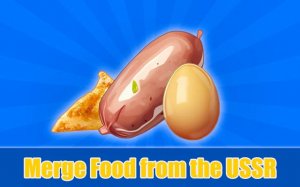 Merge Food from the USSR - Puzzle Game Online - Ludoryx free online game