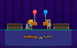 Pumpking vs Mummy: Halloween Race Game Online - Ludoryx free online game