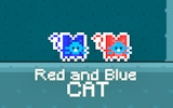 Red and Blue Cat: Alien Escape Online Co-op Puzzle Game