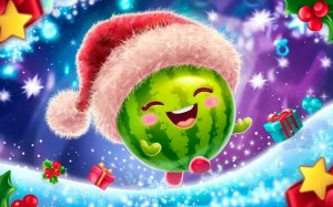 Santa Melon Endless Jump Adventure Online Game - Ludoryx free online game