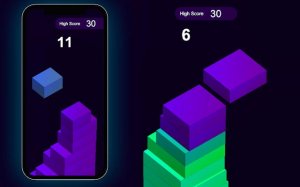 Stack Block Up - Tower Building Puzzle Game Online - Ludoryx free online game