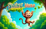 Swing Hero: Monkey Rope Adventure Online Game