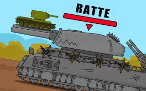 Tanks 2D Battle with Ratte: Tank Warfare Game Online - Ludoryx free online game