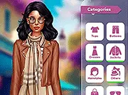 Luma the Fashion Stylist Dress-Up Game