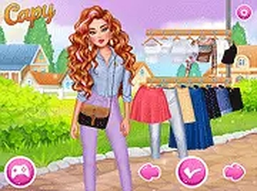 Spring Look Dress Up Game