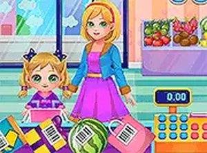 Baby Cathy Supermarket Shopping