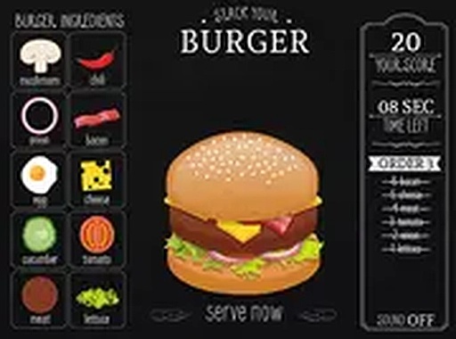 Quick Burger Assembly Challenge