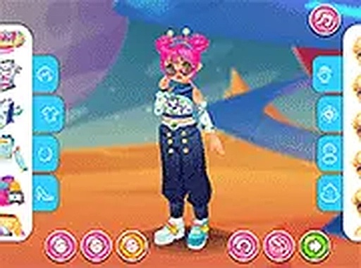 Alien Dress Up Fashion Game