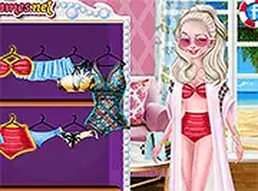 Princess Swimwear Dress-Up Game